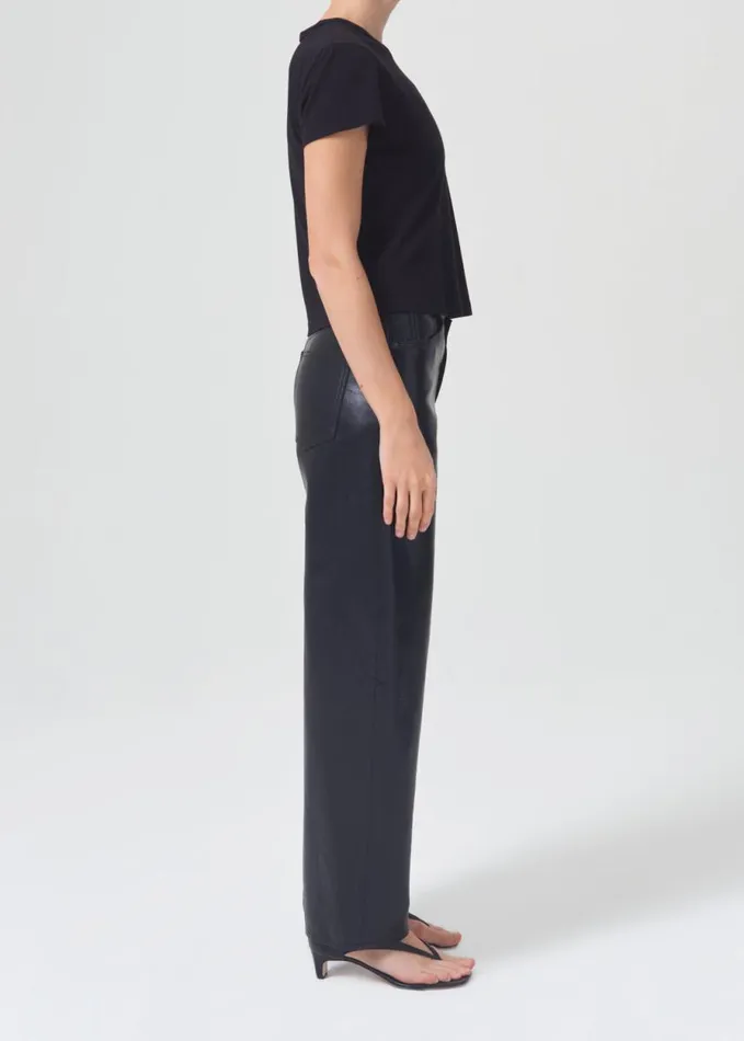 Tops and Bodysuits Women Agolde Drew Tee In Black