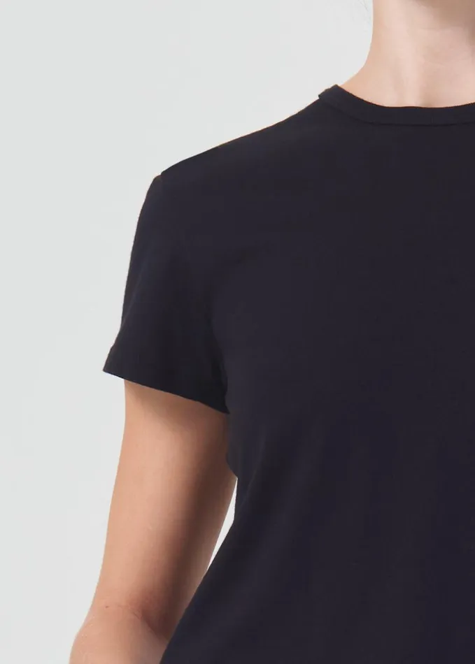 Tops and Bodysuits Women Agolde Drew Tee In Black