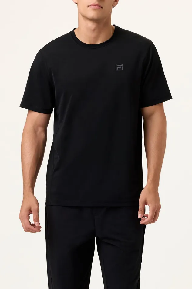 Tops and TShirts Men Fila Everyday Ace Tee 001 Black