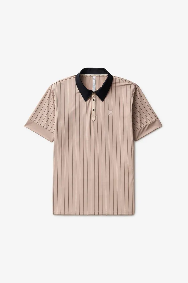 Tops and TShirts Men Fila Performance Iconic BB1 Polo 211 Goatblackbrazilian Sand Tops and TShirts Men Fila Performance Iconic BB1 Polo 211 Goatblackbrazilian Sand