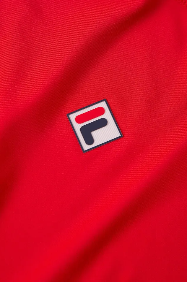 Tops and TShirts Men Fila Short Sleeve Crewneck 622 Fila Red Tops and TShirts Men Fila Short Sleeve Crewneck 622 Fila Red