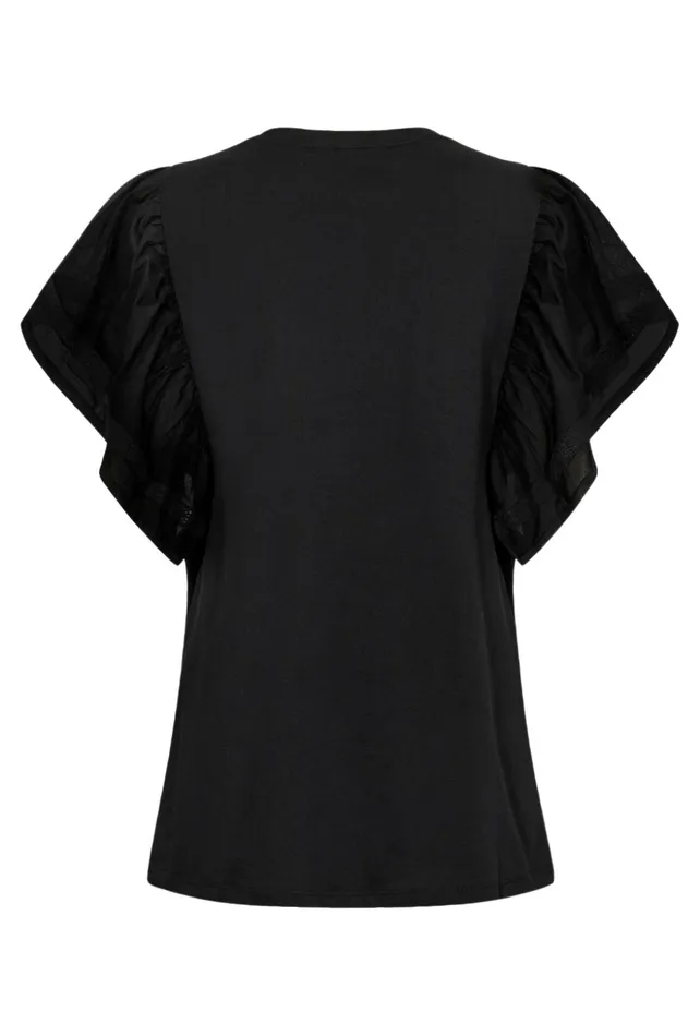Tops and TShirts Women CULTURE CUaca Tshirt Black