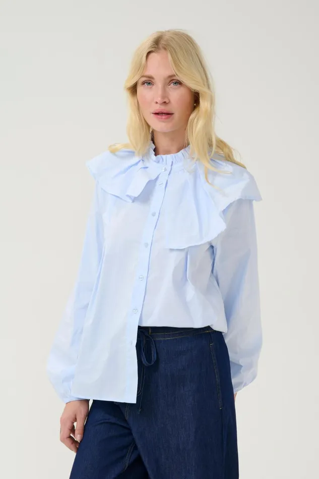 Tops and TShirts Women CULTURE CUcamilla Tshirt Spring Gardenia