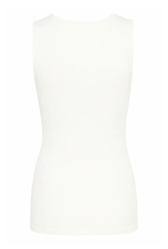 Tops and TShirts Women CULTURE CUcamilla Tshirt Spring Gardenia