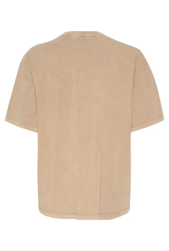 Tops and TShirts Women CULTURE CUchamanna Tshirt Dune Wash