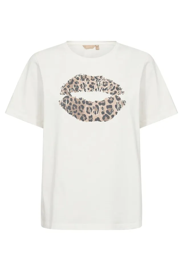 Tops and TShirts Women CULTURE CUnuga Tshirt Spring Gardenia