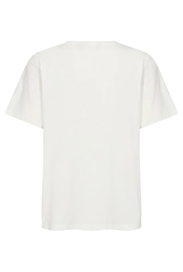 Tops and TShirts Women CULTURE CUnuga Tshirt Spring Gardenia