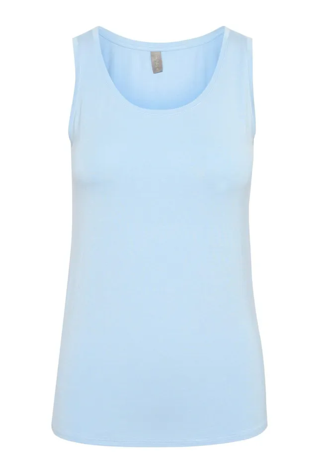 Tops and TShirts Women CULTURE CUpoppy Top Cashmere Blue