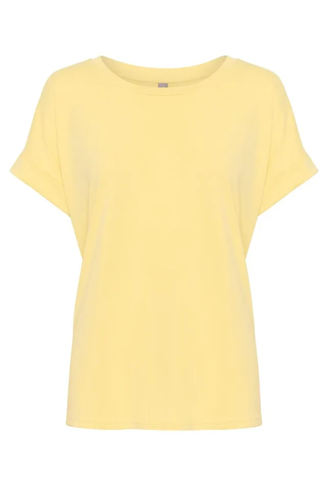 Tops and TShirts Women CULTURE Kajsa Tshirt Pineapple Slice