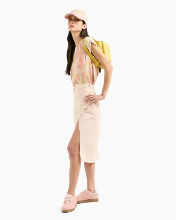 Tops Pink Women Armani Matching Sets Tops Pink Women Armani Matching Sets