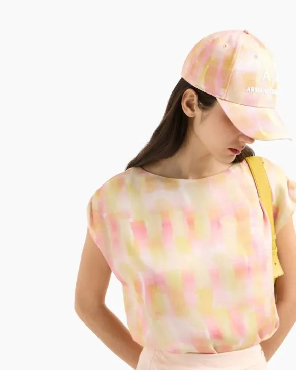 Tops Pink Women Armani Matching Sets Tops Pink Women Armani Matching Sets