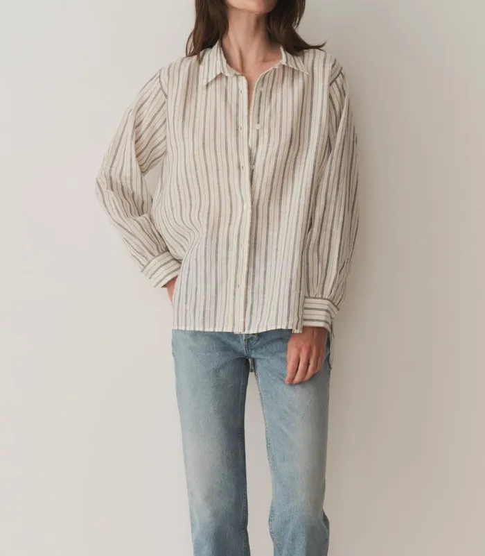 Tops Women DEN Hava Top San Leone Stripe Tops Women DEN Hava Top San Leone Stripe