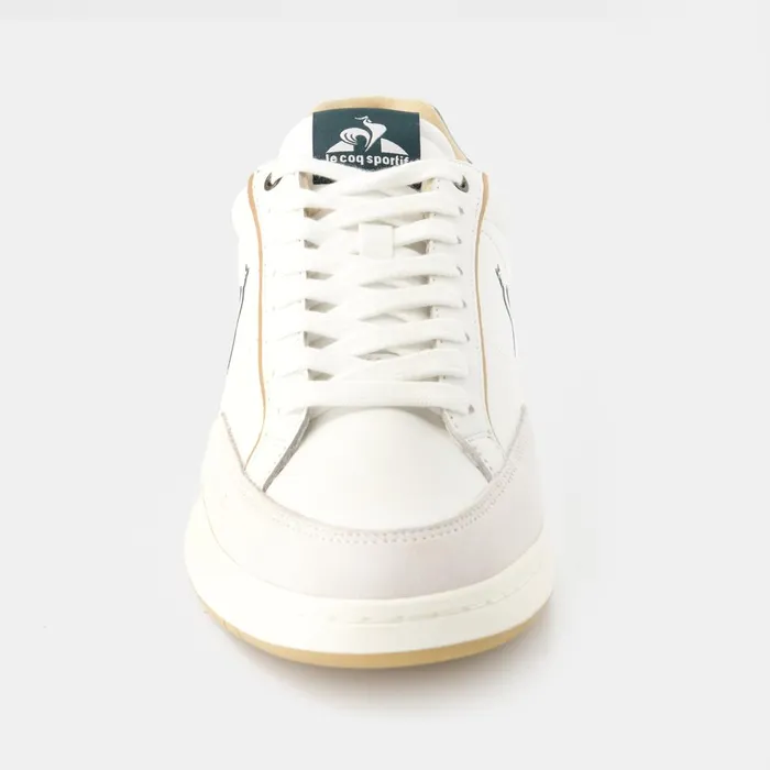 Trainers And Sneakers Men Le Coq Sportif Shoes NOAH2 Optical White Trekking Green Trainers And Sneakers Men Le Coq Sportif Shoes NOAH2 Optical White Trekking Green