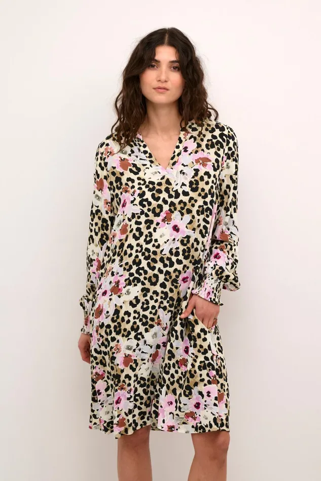 Trending Leopard Women CULTURE CUatlas Leopard Dress Leo Flower