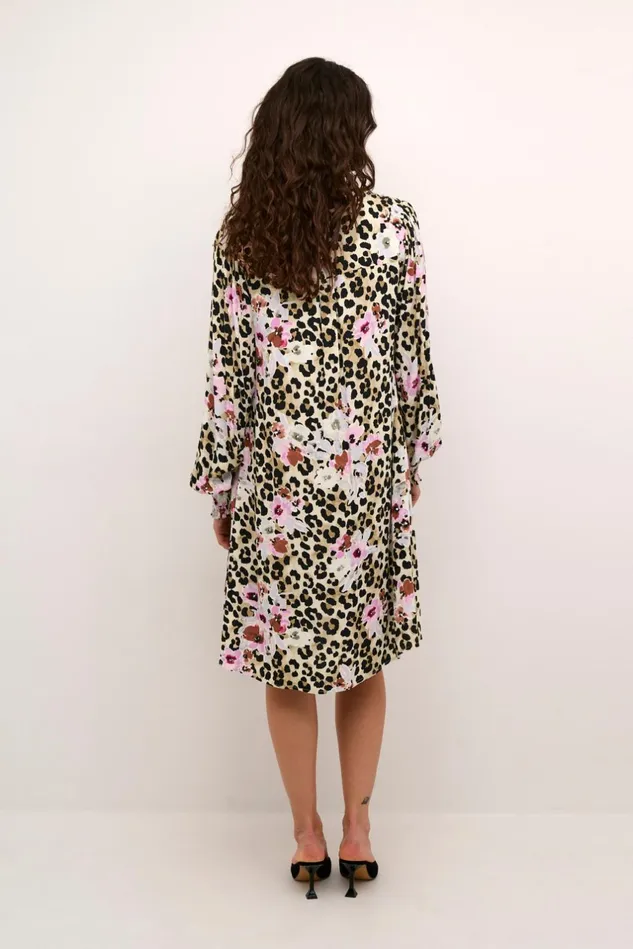 Trending Leopard Women CULTURE CUatlas Leopard Dress Leo Flower