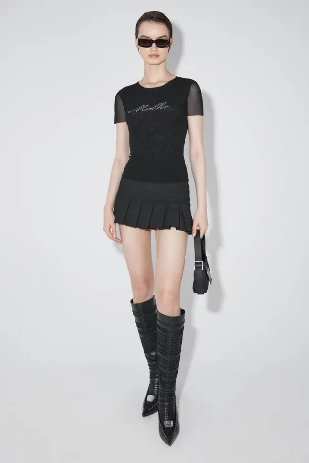 Trinity School Skirt Black Women MISBHV Skirts