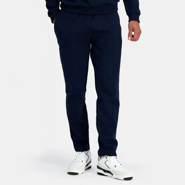 Trousers And Joggers Men Le Coq Sportif Ton Sur Ton Trousers Coupe Droite Dark Velvet Trousers And Joggers Men Le Coq Sportif Ton Sur Ton Trousers Coupe Droite Dark Velvet