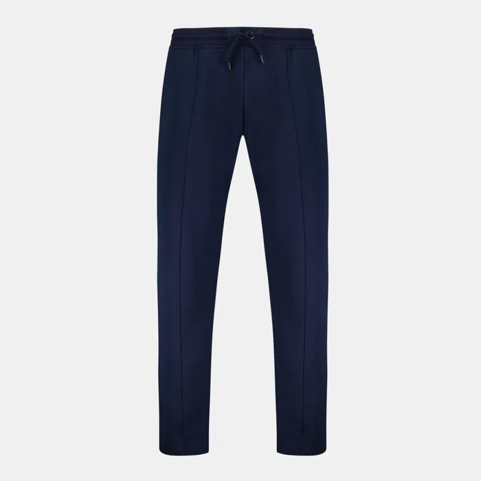 Trousers And Joggers Men Le Coq Sportif Ton Sur Ton Trousers Coupe Droite Dark Velvet
