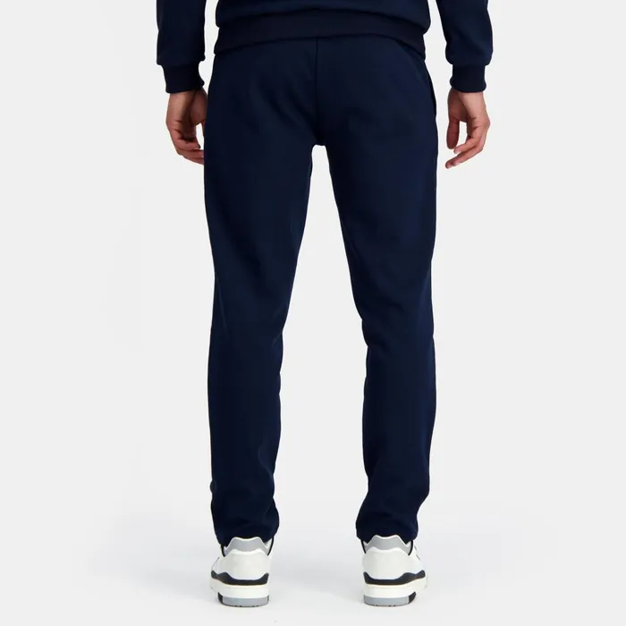 Trousers And Joggers Men Le Coq Sportif Ton Sur Ton Trousers Coupe Droite Dark Velvet