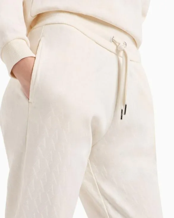Trousers In Flowing Fabric White Women Armani Matching Sets Trousers In Flowing Fabric White Women Armani Matching Sets