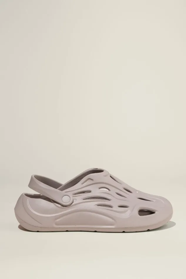 Turbo Slide Cool Grey Men Cotton On Shoes