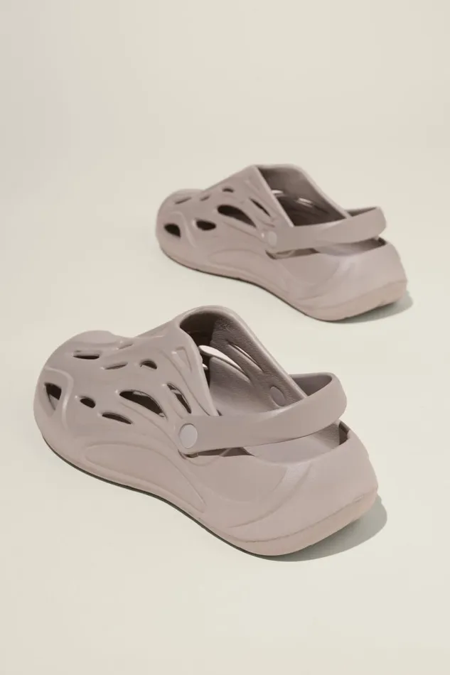 Turbo Slide Cool Grey Men Cotton On Shoes