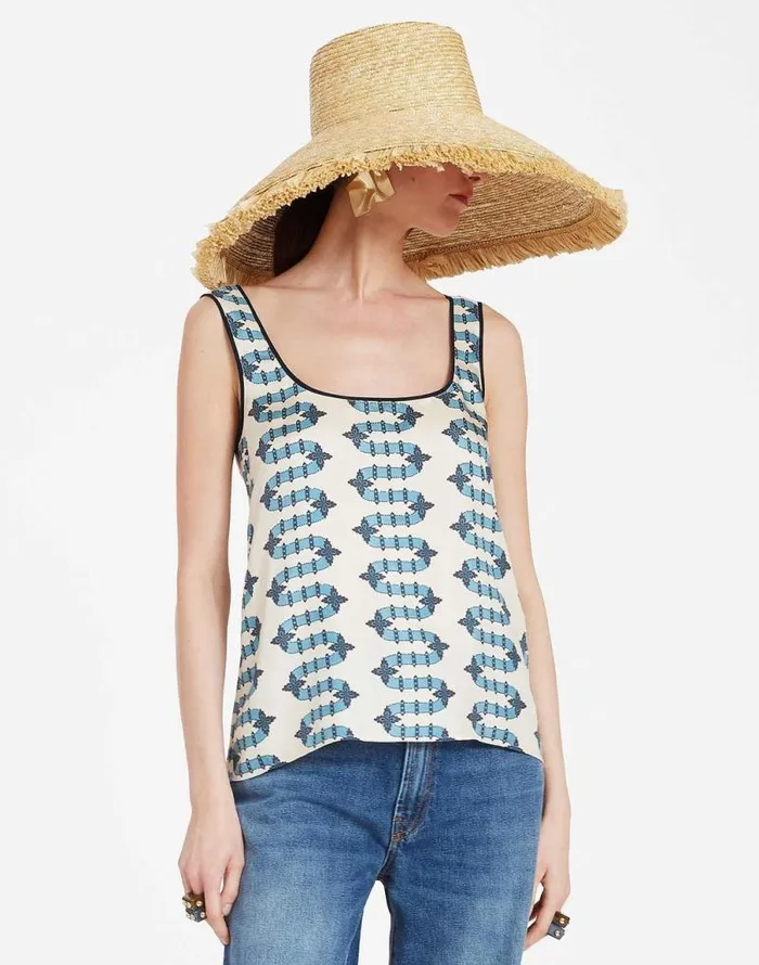 Twirl Top Scirocco Ivory Women La Double J Shirts and Tops