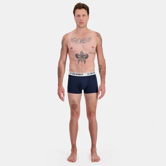 Underwear Men Le Coq Sportif Trunk Dress Bluedress Blue Underwear Men Le Coq Sportif Trunk Dress Bluedress Blue