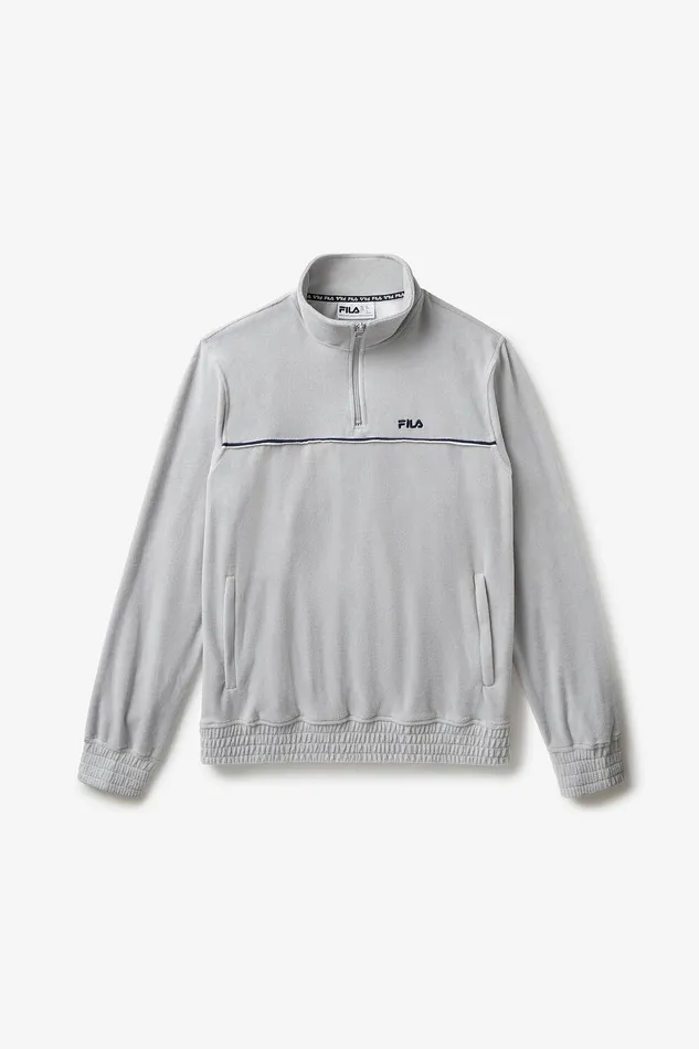 Velour Sets Men Fila Velour Track Jacket 068 Highrisefila Navywhite