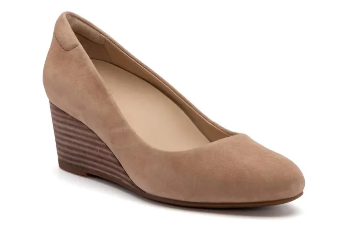 Veranda Stacked Metatarsal Tan Womens Abeo Dress