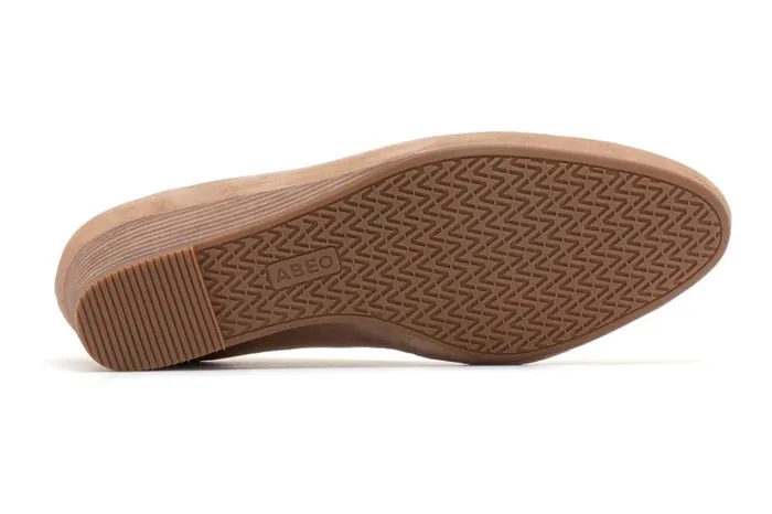 Veranda Stacked Metatarsal Tan Womens Abeo Dress