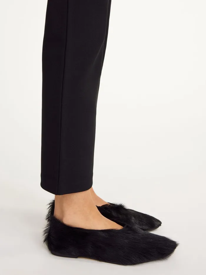 Vilea Cropped Trousers Black Women By Malene Birger Trousers