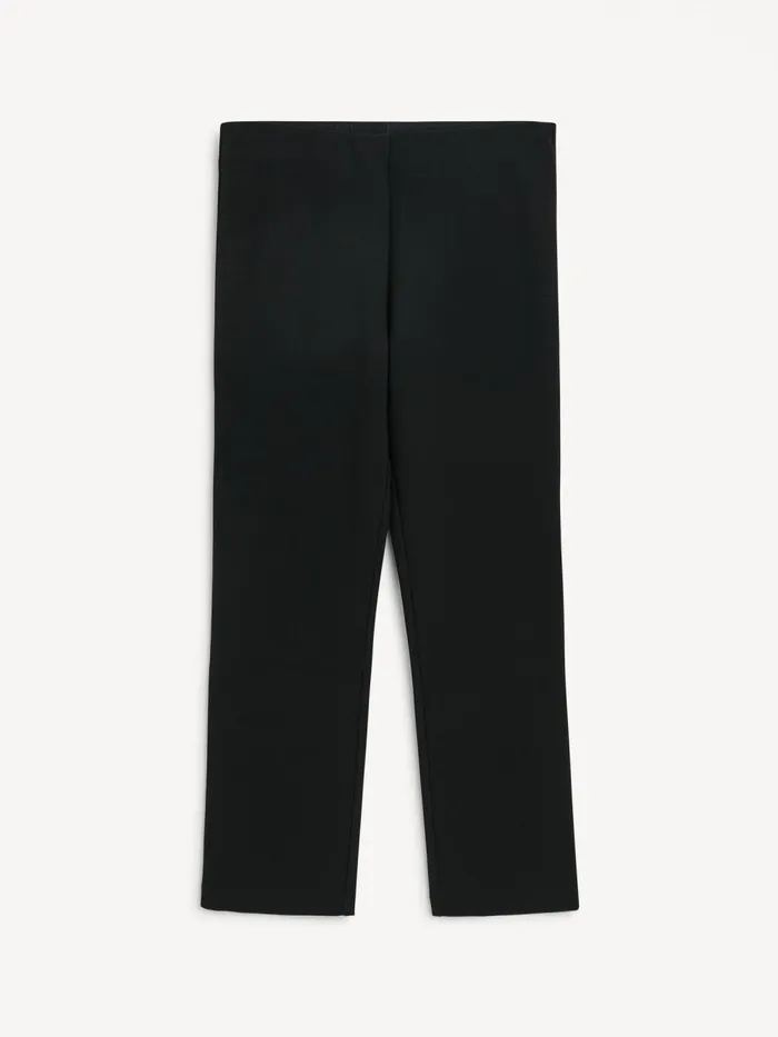Vilea Cropped Trousers Black Women By Malene Birger Trousers
