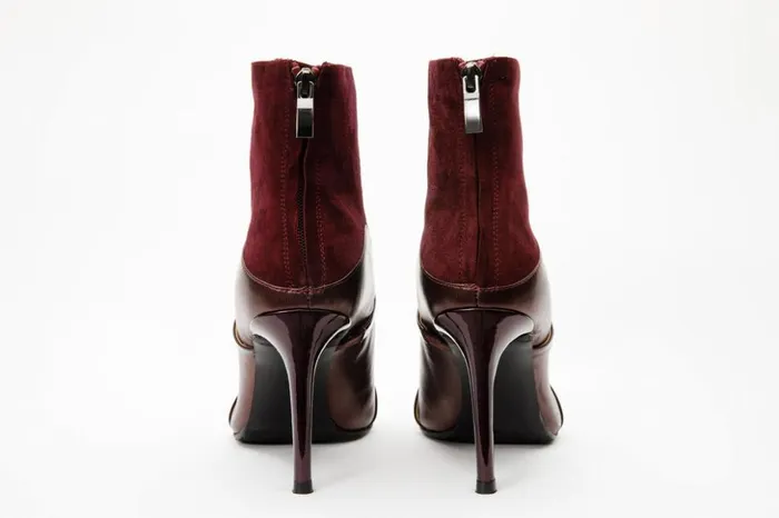 Vinci Leather Boots and Booties The Manila Burgundy Leather Ankle Boot 8211 Women