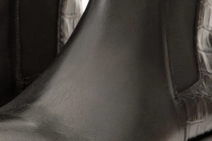 Vinci Leather Boots The Manby Black Leather Chelsea Boot 8211 Men