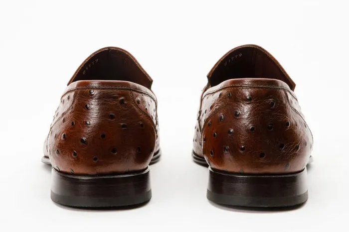 Vinci Leather Dress Shoes The Johannesburg Brown Leather Dress Loafer Shoe 8211 Men