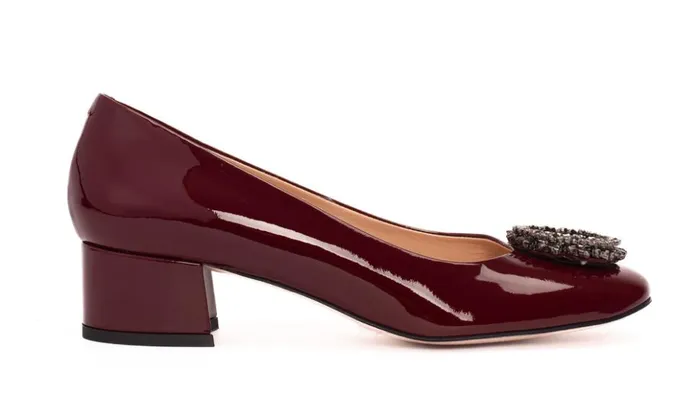 Vinci Leather Heels The Danish Burgundy Patent Leather Block Heel Pump Shoe 8211 Women Vinci Leather Heels The Danish Burgundy Patent Leather Block Heel Pump Shoe 8211 Women