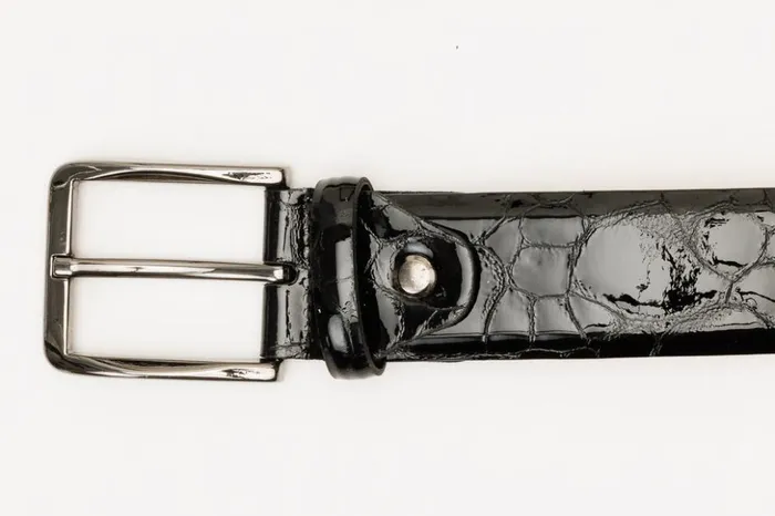 Vinci Leather Leather Belts The Moher Black Calfskin Belt 8211 Men