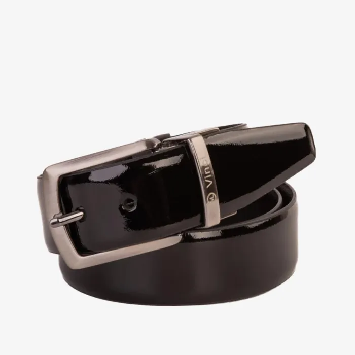Vinci Leather Leather Belts The Sun Reversible Black Patent Leather Belt 8211 Men Vinci Leather Leather Belts The Sun Reversible Black Patent Leather Belt 8211 Men