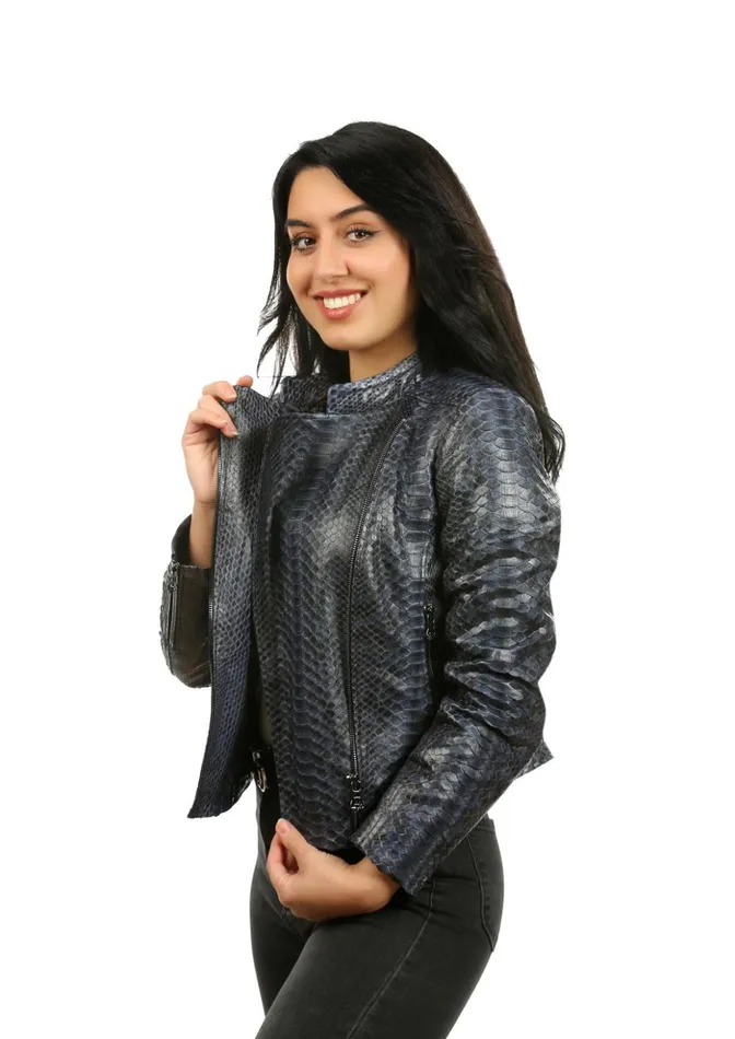 Vinci Leather Leather Jackets Wysox Sneake Leather Jacket 8211 Women