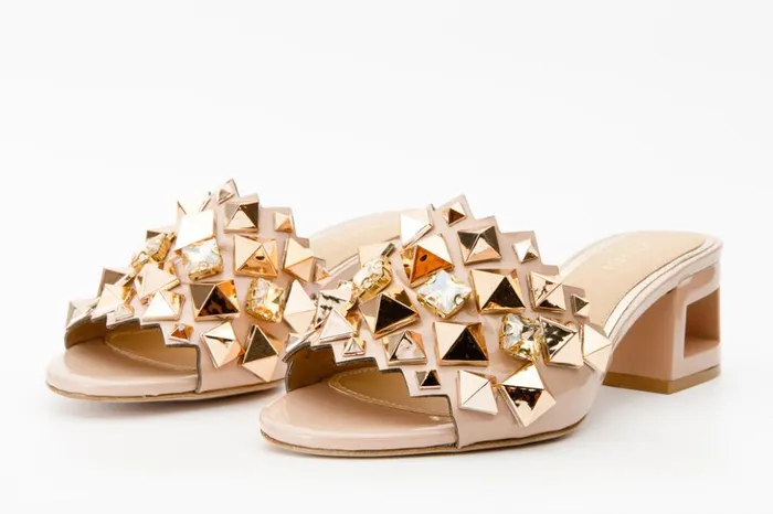 Vinci Leather Sandals The Balat Cream Leather Block Heel Sandal 8211 Women