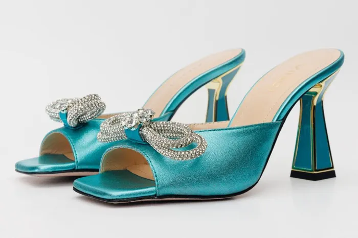 Vinci Leather Sandals The Jiffy Turquoise Leather Sandal 8211 Women