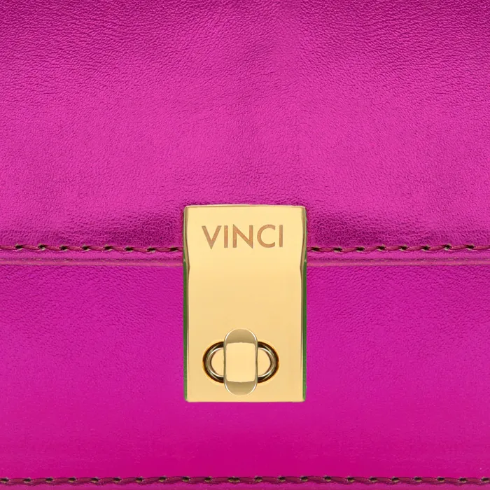 Vinci Leather Sandals The Torola Fuchsia Handbag 8211 Women