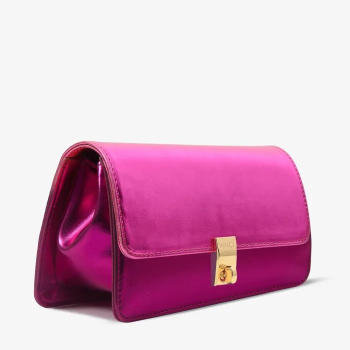 Vinci Leather Sandals The Torola Fuchsia Handbag 8211 Women