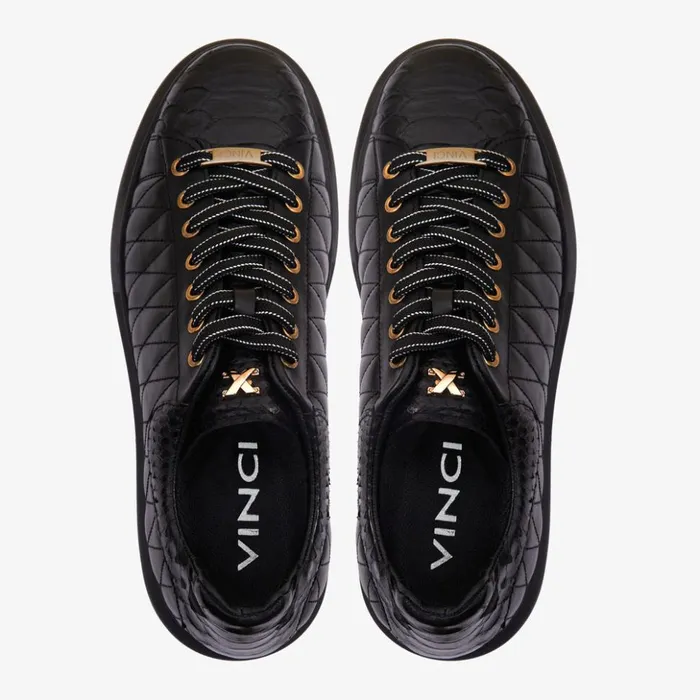 Vinci Leather Sneakers The Adler Black Snk Leather Sneaker Limited Edition 8211 Men