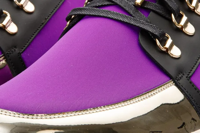 Vinci Leather Sneakers The Emir Purple Leather Sneaker Limited Edition 8211 Men