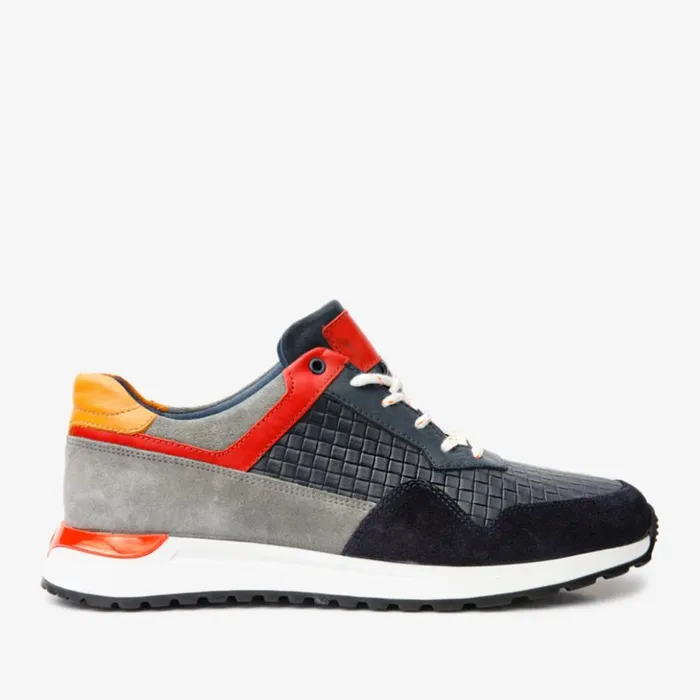 Vinci Leather Sneakers The Rakka Multicolor Leather Sneaker 8211 Men