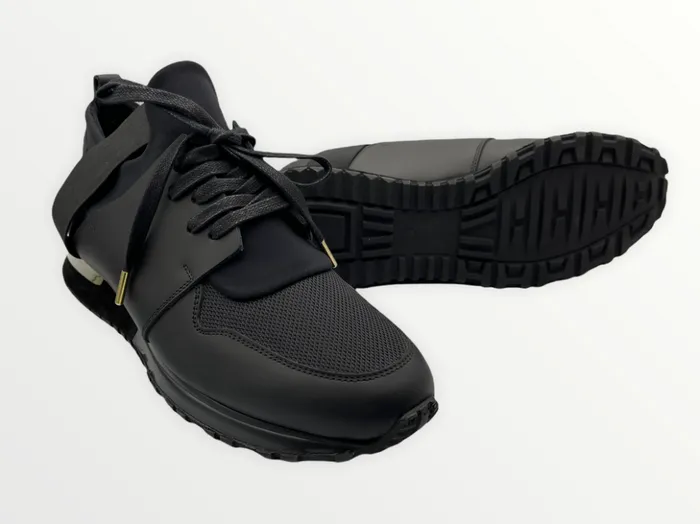 Vinci Leather Sneakers The Reno Black Leather Sneaker 8211 Men