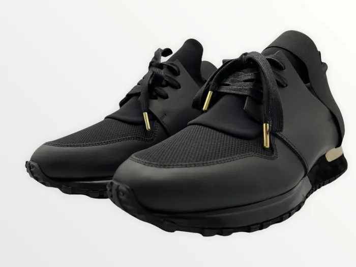 Vinci Leather Sneakers The Reno Black Leather Sneaker 8211 Men