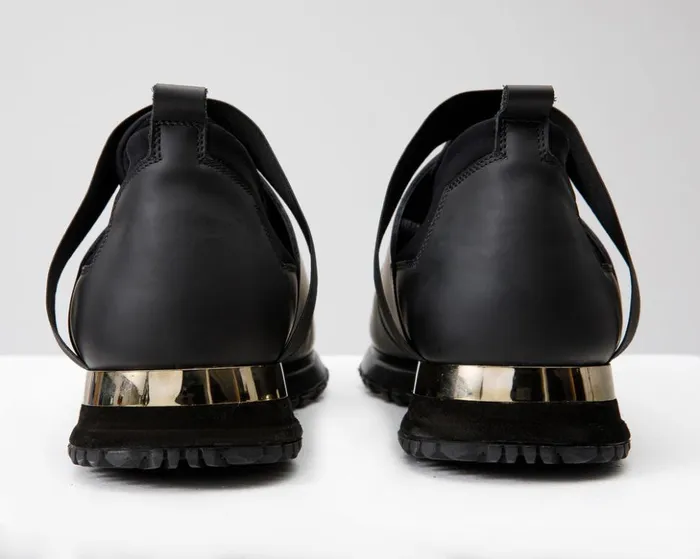 Vinci Leather Sneakers The Reno Black Leather Sneaker 8211 Men